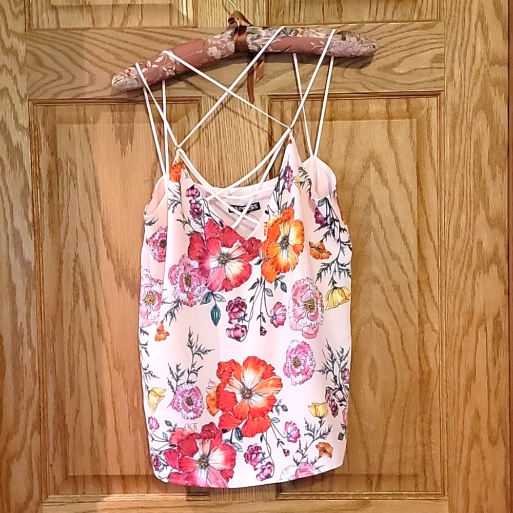 Women's NWT Express Strappy Tank Top
